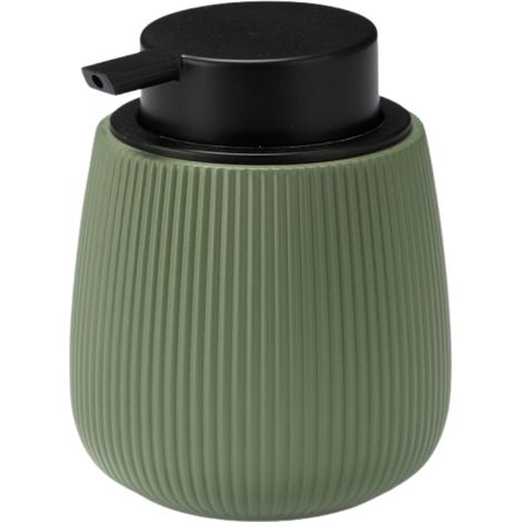 Dispenser di sapone a coste verdi (1/5)