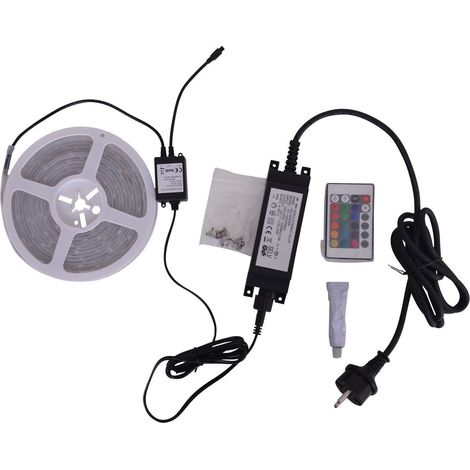 Ruban LED Extérieur 1000 cm 36W Blanc Chaud Changeur Couleur Dimmable avec Télécommande - PANGIVO (1/5)