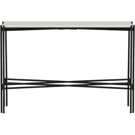 Razzia Table console 30x110 cm, terazzo blanc. (1/5)