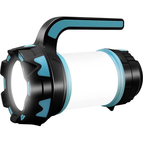 Lampe de camping rechargeable, lanterne de camping de 1000 lumens, lampe torche LED multifonctionnelle avec 6 modes d'éclairage, projecteur étanche pour l'extérieur. (1/5)