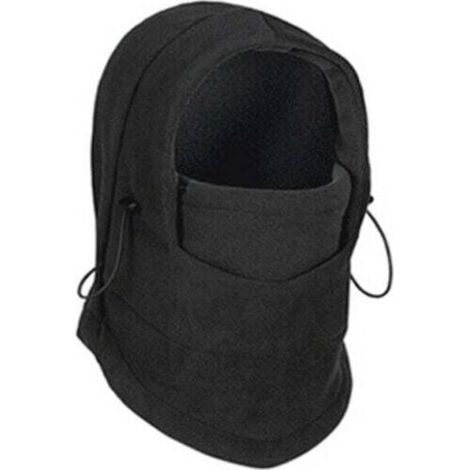 Sturmhaube, winddicht, für Motorrad und Radfahren, Winter, Thermofleece-Sturmhaube, multifunktionale Ski-Gesichtsmaske, Motorrad-Kapuze/Nackenwärmer, Einheitsgröße (1/3)
