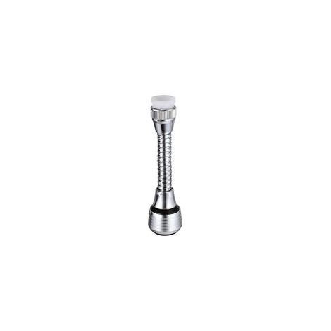 Grifo de cocina ahorrador de agua, boquilla de alta presión, adaptador para grifo de baño, rociador para fregadero, ducha, accesorios giratorios, 2,5 cm de largo