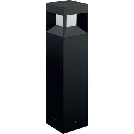 Borne d'extérieur noir myGarden Parterre 7,5W 800lm 3000K chaud 1648130P0 Philips (1/5)