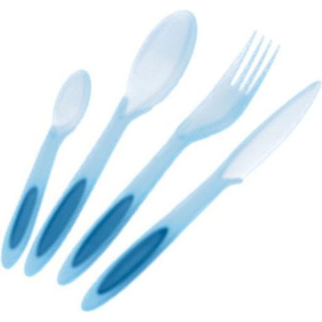 Cuchillos de plástico para mesa, paquete de 4, Frosty Dem