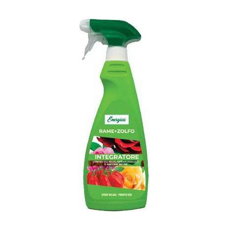 CONCIME LIQUIDO RAME+ZOLFO SPRAY ENERGICA - ML 500 - 4 pezzi