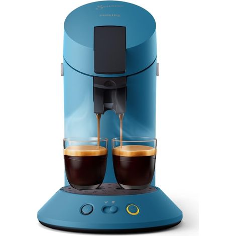 cafetière à dosette, 2 tasses, Bleu Paon (1/5)