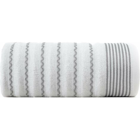 Toalla LEO de 50x90 cm, blanca