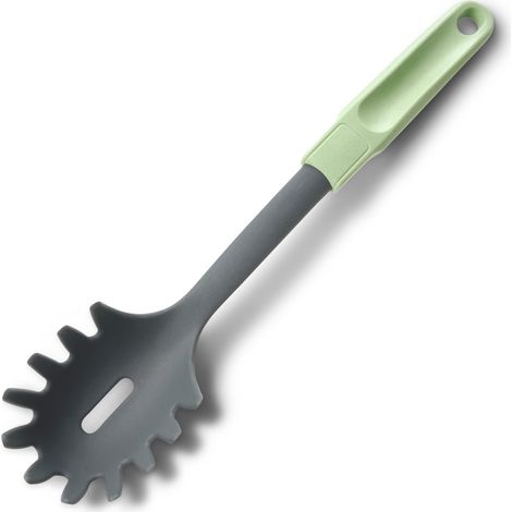 Fackelmann Servispaghetti in plastica Ecologica, Linea Ecolution, Verde Menta, 33 cm (1/5)