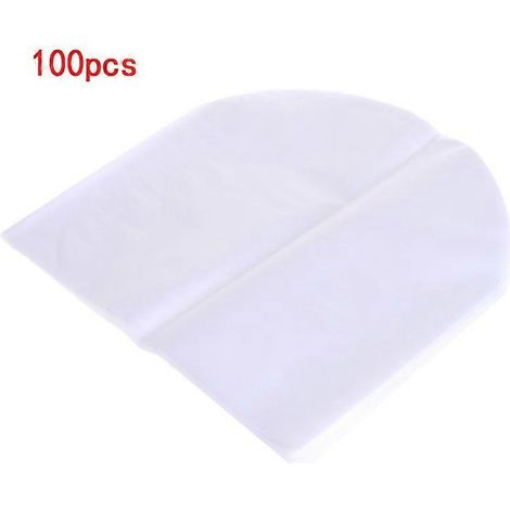 100 pochettes intérieures de protection en matériau épais pour disques vinyles 7 pouces (33 tours) / 2 sachets (1/5)