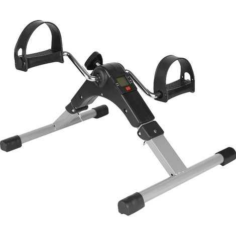 Pedaltrainer, verstellbarer Widerstand, kompaktes Design, Silber (1/2)