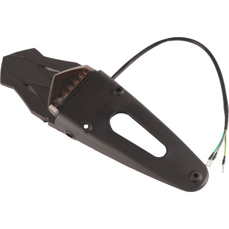 Feu arrière de garde-boue et feu stop pour moto, 12 LED, pièce de rechange pour feu arrière de garde-boue de moto tout-terrain, convient aux Suzuki KL250 RMZ250 DRZ50 DRZ125, noir. (1/5)