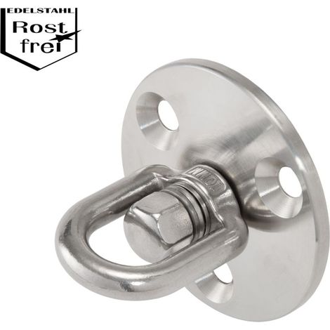 Conacord Wirbel-Karabiner mit Platte Karabinerhaken
