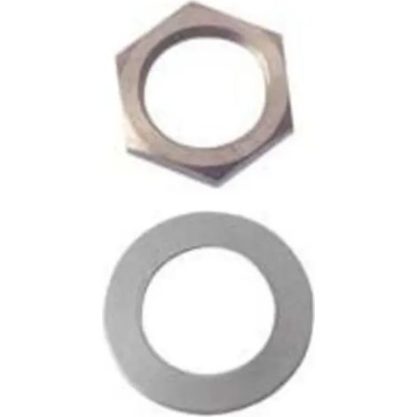 Contre écrou, écrou hexagonal - 5/8" avec rosace