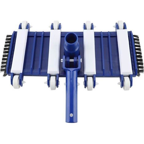 Brosses de nettoyage pour aspirateur de piscine, tête d'aspirateur robuste de 3,2 cm, rallonges pour piscines enterrées et hors sol (1/4)