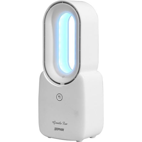 ZEPHIR Ventilateur rechargeable de bureau Zephir sans pales blanc (1/2)