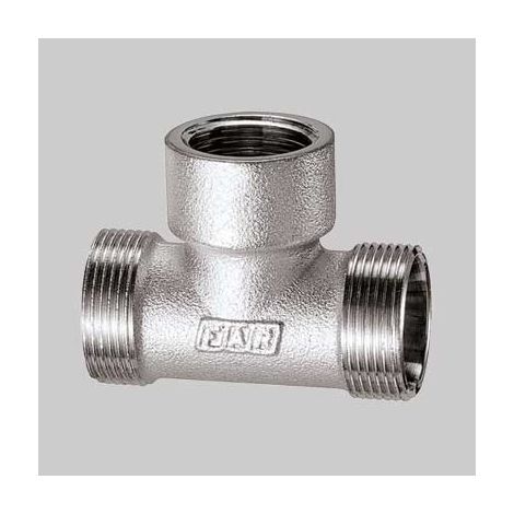 RACCORDO A TEE FEMMINA CON 2 MONOCONI CROMATO FAR  1/2     FAR