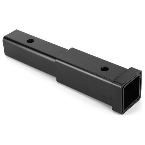 Extension d'attelage de remorque 12 pouces Tube carré en acier pour rallonge de remorquage de 5 000 lb pour récepteur de classe 3/4 2 pouces (1/5)