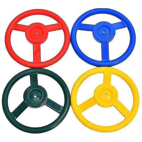 Toy House Climbing Frame Accessory: Plastic Steering Wheel for Kids
