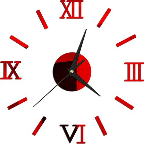 Horloge murale moderne à faire soi-même pour la décoration de la maison, du restaurant et du bureau