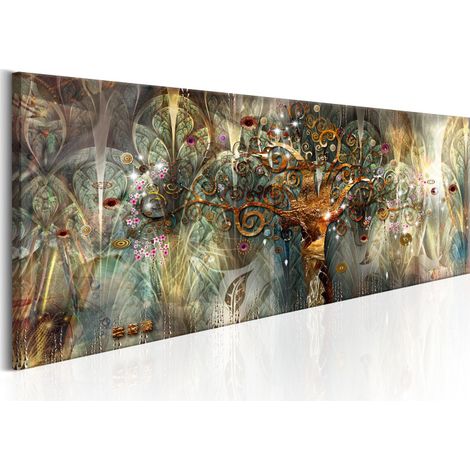 Tableau Imprimé "Land of Happiness" 45 x 135 cm (1/2)
