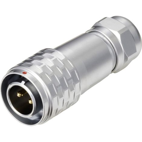 Weipu SF1210/P2 I Rundstecker Stecker, gerade Gesamtpolzahl: 2 Serie (Rundsteckverbinder): SF12 1 S (1/5)