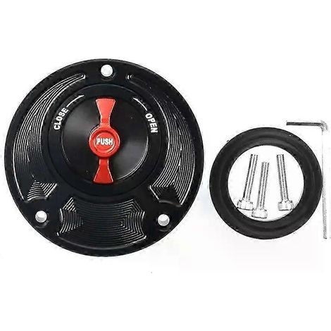 Bouchon de réservoir d'essence CNC pour moto Yamaha YZF R3 R25 R6 R1 R125 250 (2010-2023) (1/5)