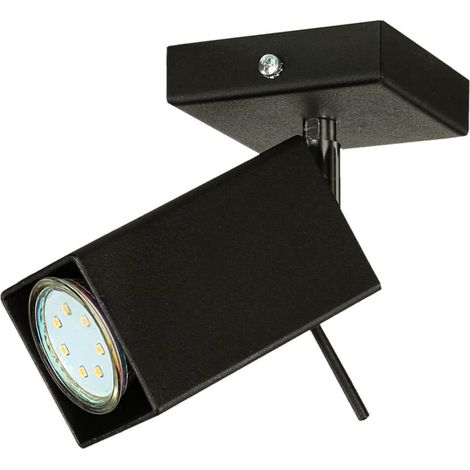 Deckenstrahler klein H: 15 cm Metall für GU10 schwenkbar Deckenlampe Flur Spot Leuchte Wohnzimmer Flur
