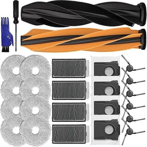 Accessori per aspirapolvere robot Dreame X50 L50 L40s Pro Ultra/Mova V50 Ultra: spazzola laterale principale, filtro, panni per la pulizia e sacchetti per la polvere. (1/5)