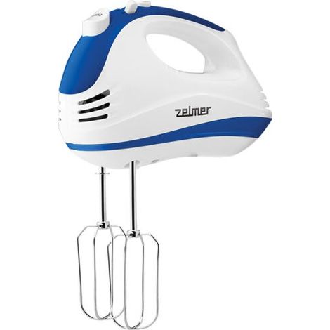 Zelmer ZHM 1652 Handmixer in Weiß und Blau, leistungsstark (1/4)