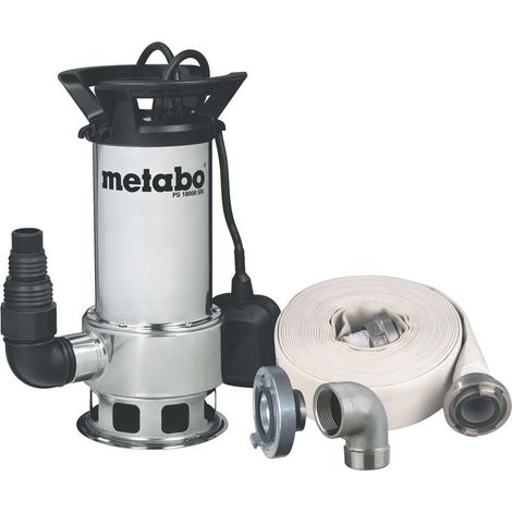Metabo pompa sommergibile per acque reflue PS 18000 SN Set (690626000)