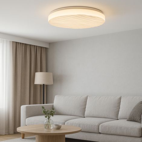 Plafón LED circular Ø480×90mm 40W CCT WAVE (1/4)