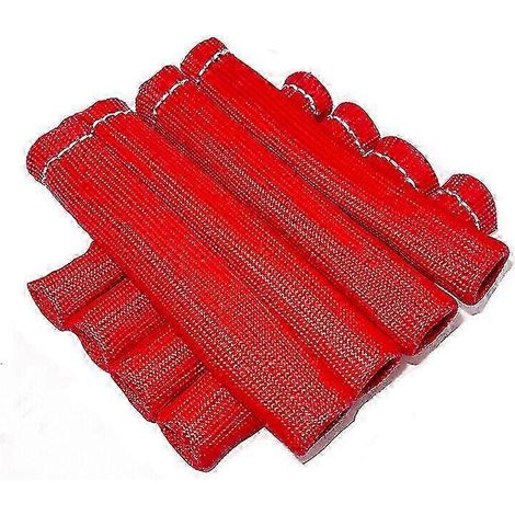 8 piezas 2500 Protectores de cables de bujía Funda protectora contra el calor para SBC BBC Edition 0901