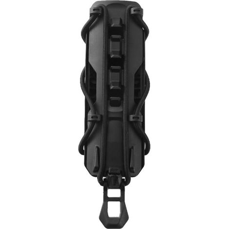 Porte-bidon moto, protection de pare-chocs réglable à démontage rapide, porte-gobelet, noir (1/5)