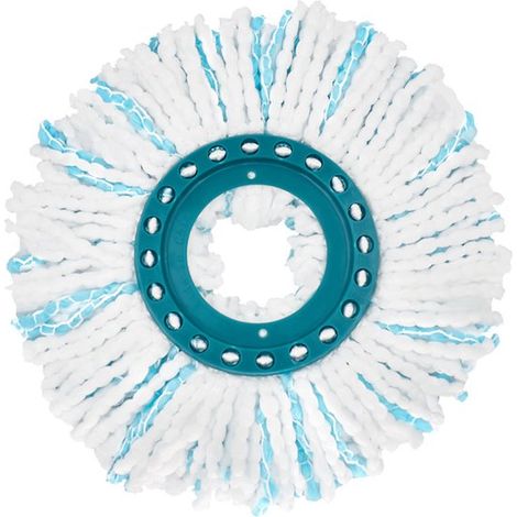Tête de rechange pour balai Leifheit Clean Twist - Disque microfibre compatible Micro Disc Mop Ergo - Recharge de balai - Nettoyage des sols (1/5)