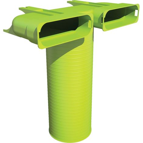 Bosch Accessori ventilazione comfort domestico FKU 140-3 Curva a gomito canale di distribuzione aria (1 pezzo), 7738113422