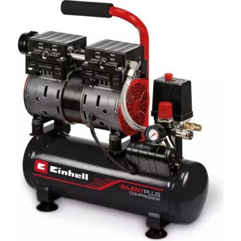 Compressore silenzioso Einhell TE-AC 6 Silent 550W serbatoio 6L 57dB 8bar (1/10)