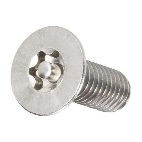 TOOLCRAFT 888825 Vis à tête fraisée M6 30 mm profil en Torx avec téton acier inoxydable A2 10 pc(s) (1/3)