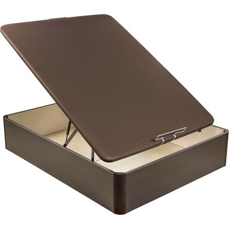 Canapé pliant pikolin naturbox 2.0 Plus respirant, hauteur 41 cm 120x200 cm - Wengue