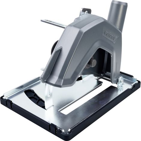 Wolfcraft Absaughaube mit Führungsschlitten für Winkelschleifer Schleifvlies (1/3)