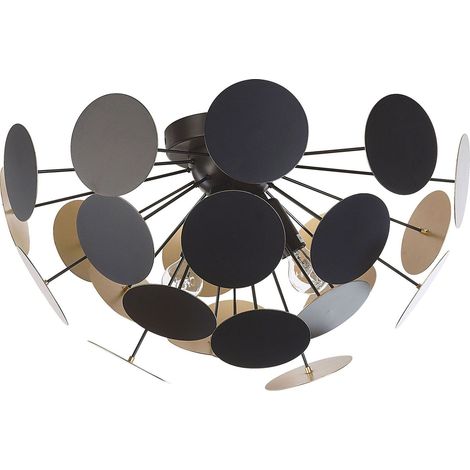 Ceiling Lamp MARITSA Metal Black (1/5)