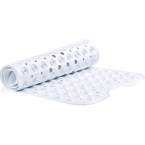Tapis de bain antidérapant, tapis de salle de bain absorbant et sécurisé (1/4)