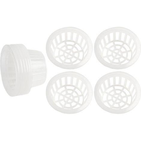 Pots en filet transparents, supports de culture maille, godets clonage, paniers (1/4)
