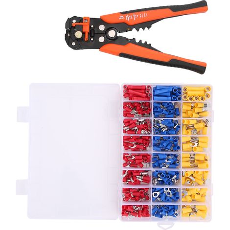 M3400pcs Connecteur de fil à sertir à froid Pince à dénuder multifonctionnelle pour applications marines et automobiles (1/5)