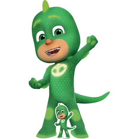 Figurine en carton Pyjamasques Gluglu prêt au combat  - Haut - 83 cm (1/5)