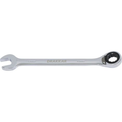 Jeu 14 cles cliquet courbees 8 DRAKKAR TOOLS - 10829