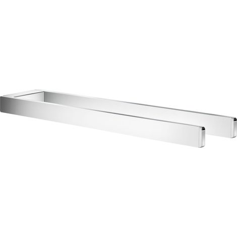 Smedbo OUTLINE - Doppelte Handtuchstange, Chrom poliert, Länge 380 mm FK212 (1/2)