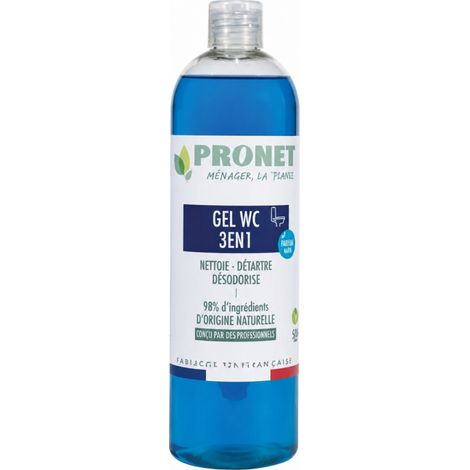 Gel deodorante per WC 98% naturale 500ml (1/2)
