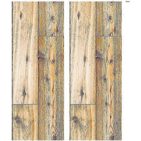 Dalles de sol en linoléum. revêtement de sol vinyle auto-adhésif. aspect bois blanc classique. imperméables. amovibles. lot de 5 pour la rénovation de votre maison.