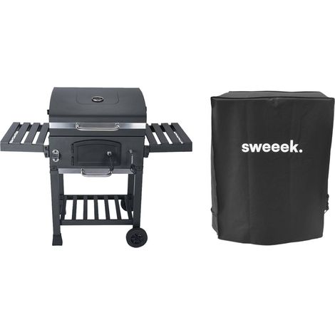 sweeek - Holzkohlegrill mit Abdeckung (1/5)