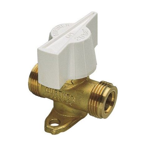 Robinet d'arrêt - Gaz propane - Quart de tour - Mâle / Mâle - Filetage 3/4'